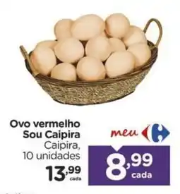 Carrefour Ovo vermelho Sou Caipira oferta