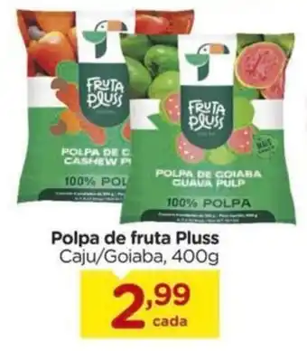 Carrefour Polpa de fruta Pluss oferta