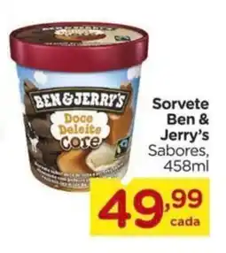 Carrefour Sorvete Ben & Jerry's Sabores, oferta