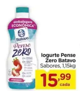 Carrefour logurte Pense Zero Batavo Sabores, oferta