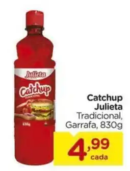 Carrefour Catchup Julieta Tradicional, Garrafa, oferta