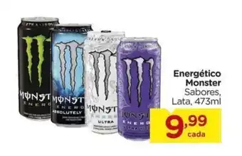 Carrefour Energético Monster Sabores, Lata, oferta