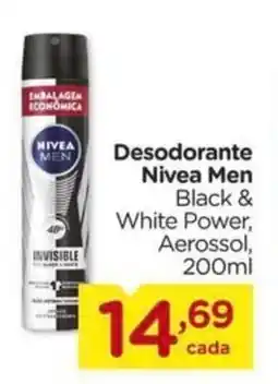 Carrefour Desodorante Nivea Men Black & White Power, oferta