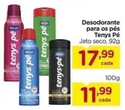 Carrefour Desodorante para os pés Tenys Pé oferta