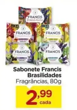 Carrefour Sabonete Francis Brasilidades Fragrâncias, oferta