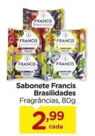 Carrefour Sabonete Francis Brasilidades Fragrâncias, oferta
