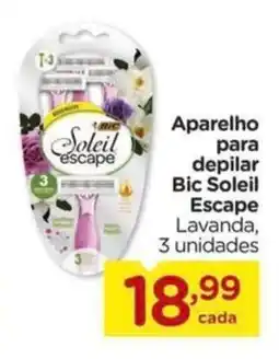 Carrefour Aparelho para depilar Bic Soleil Escape oferta