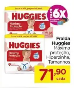 Carrefour Fralda Huggies oferta