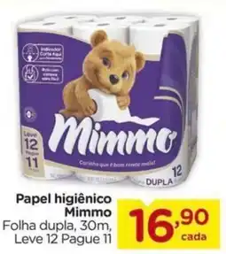 Carrefour Papel higiênico Mimmo oferta