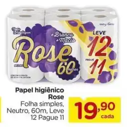 Carrefour Papel higiênico Rose oferta