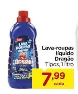 Carrefour Lava-roupas líquido Dragão Tipos, oferta