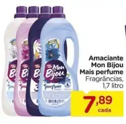Carrefour Amaciante Mon Bijou Mais perfume Fragrâncias, oferta