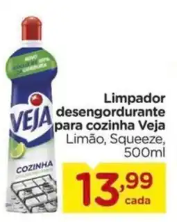 Carrefour Limpador desengordurante para cozinha Veja oferta
