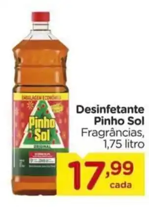 Carrefour Desinfetante Pinho Sol Fragrâncias, oferta