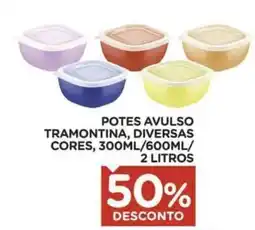 Carrefour Potes avulso tramontina, diversas cores, oferta