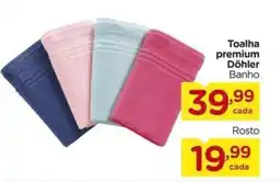 Carrefour Toalha premium Döhler Banho oferta