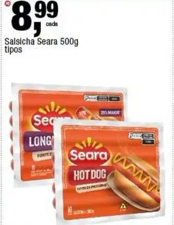 Salsicha Seara tipos