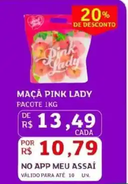 Assaí Atacadista Maça pink lady oferta