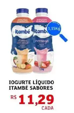 Assaí Atacadista Iogurte líquido itambé sabores oferta