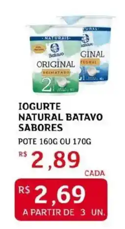 Assaí Atacadista Iogurte natural batavo sabores oferta