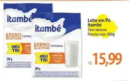 Atacadão Leite em Pó Itambé Zero lactose Pacote oferta