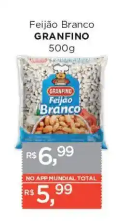 Supermercados Mundial Feijão Branco GRANFINO oferta