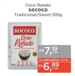 Supermercados Mundial Coco Ralado SOCOCO oferta