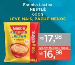 Supermercados Mundial Farinha Láctea NESTLÉ oferta