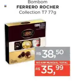 Supermercados Mundial Bombom FERRERO ROCHER Collection T7 oferta