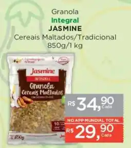 Supermercados Mundial Granola Integral JASMINE oferta