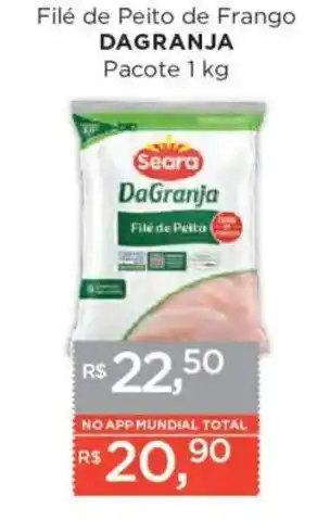 Filé de Peito de Frango DAGRANJA Pacote
