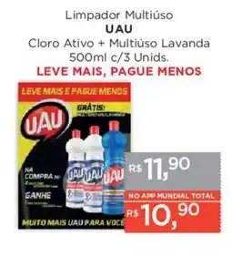 Supermercados Mundial Limpador Multiúso UAU oferta
