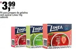 Frangolândia Pó para preparo de gelatina sem açúcar Linea sabores oferta