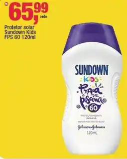 Frangolândia Protetor solar Sundown Kids FPS 60 oferta