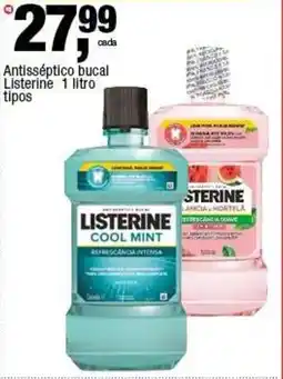 Frangolândia Antisséptico bucal Listerine tipos oferta