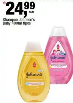 Frangolândia Shampoo Johnson's Baby tipos oferta