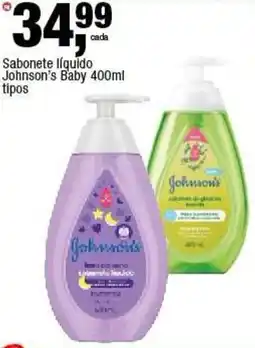 Frangolândia Sabonete líquido Johnson's Baby tipos oferta