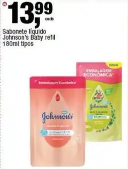 Frangolândia Sabonete líquido Johnson's Baby refil tipos oferta