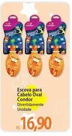 Atacadão Condor - escova para cabelo oval oferta