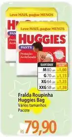 Atacadão Leve - fralda roupinha huggies bag oferta