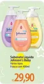 Atacadão Johnson's - sabonete líquido baby oferta