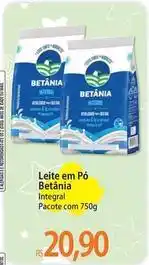 Atacadão Betânia - leite em pó oferta