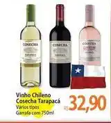 Atacadão Tarapacá cosecha - vinho chileno oferta