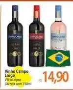 Atacadão Campo largo - vinho campo oferta