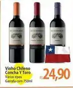 Atacadão Concha y toro - vinho chileno oferta