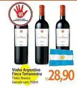 Atacadão Argentino - vinho finca terranostra oferta