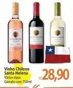 Atacadão Santa helena - vinho chileno oferta