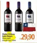 Atacadão Gato negro - vinho chileno oferta