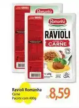 Atacadão Romanha - ravioli romanha oferta
