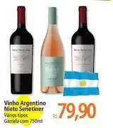 Atacadão Senador - vinho argentino nieto oferta